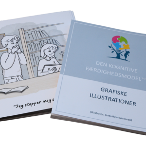 Store grafiske illustrationer - Den Kognitive Færdighedsmodel.